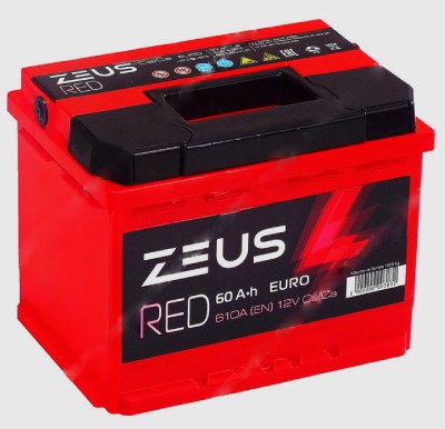 Аккумулятор автомобильный Zeus 60Ah 590A